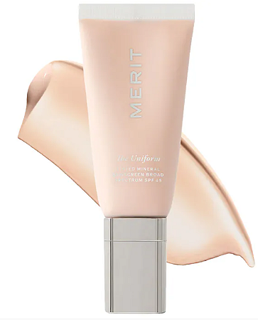 MERIT The Uniform™ Tinted Mineral Sunscreen Broad Spectrum SPF 45