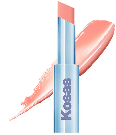 Kosas Wet Stick Moisturizing Shiny Sheer Lipstick with Ceramides