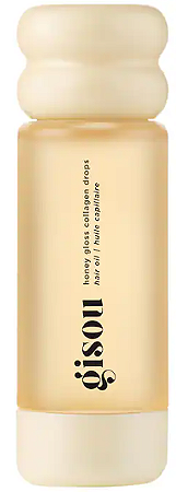 Gisou Honey Gloss Collagen Drops Hair Oil for Fine to Medium Hair