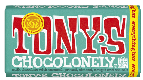 Tony's Chocolonely Milk Chocolate Everything Bar