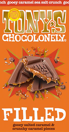 Tony's Chocolonely Filled Gooey Caramel Sea Salt