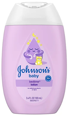 Johnson's Baby Moisturizing Bedtime Baby Lotion, Paraben-Free