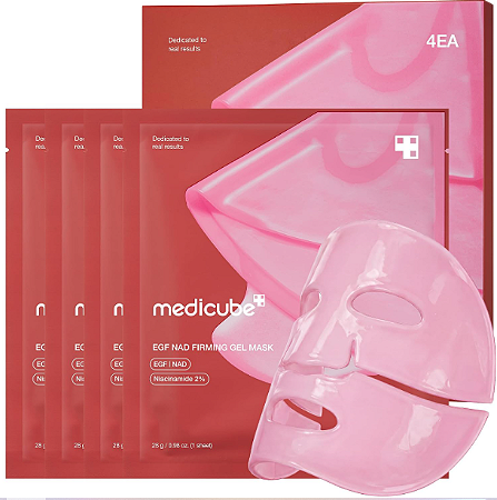 medicube Jelly Gel Mask with Firming NAD EGF, Hydrogel Mask for Skin Elasticity & Volume
