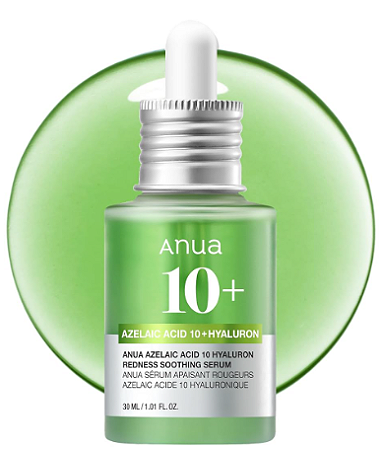 Anua Azelaic Acid 10 Hyaluron Redness Soothing Serum