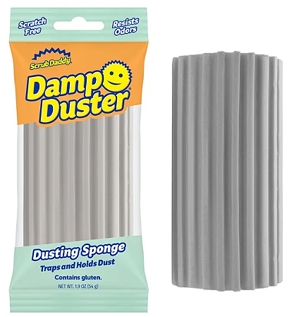 Scrub Daddy Damp Duster Sponge Multipurpose Foam Duster
