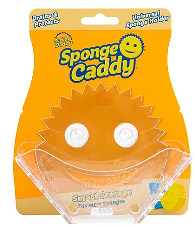 Scrub Daddy Sponge Caddy Suction Sink Caddy for Multipurpose Cleaning Sponge