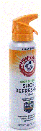 Arm & Hammer Odor Defense Shoe Refresher Spray