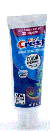Crest Toothpaste, Kids Advanced Fluoride Toothpaste, Bubblegum Flavor