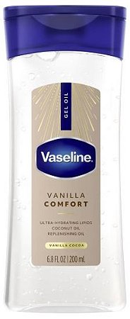 Vaseline Comfort Moisturizing Gel Body Oil Vanilla