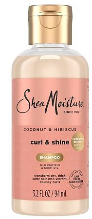 SheaMoisture Coconut & Hibiscus Curl & Shine Shampoo