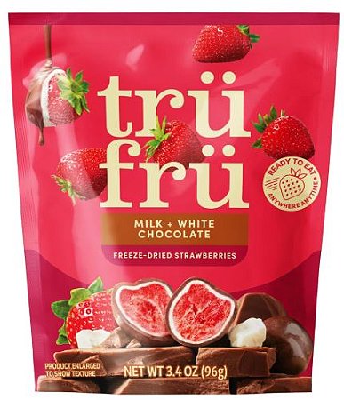 Tru Fru Freeze Dried Strawberries in Milk Chocolate