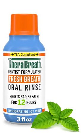TheraBreath Fresh Breath Mouthwash Alcohol-Free