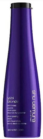 shu uemura Yūbi Blonde Anti-Brass Purple Shampoo for Blonde Hair