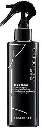 shu uemura Tsuki Shape Heat-Activated Blow Dry Spray