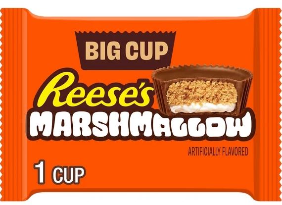 REESE'S Big Cup Marshmallow Milk Chocolate Peanut Butter Cup