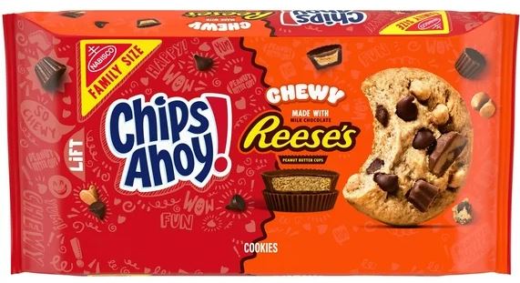 CHIPS AHOY! Chewy Chocolate Chip Cookies with Reese's Peanut Butter Cups