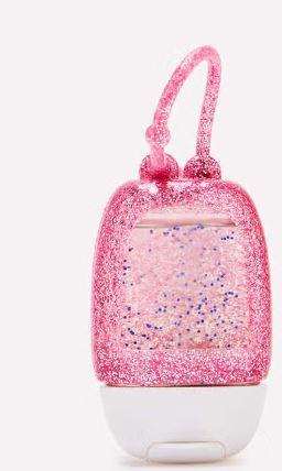 Pink Glitter PocketBac Holder