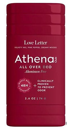 Athena Club All Over Deodorant Stick - Love Letter