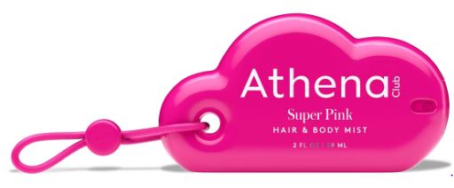 Athena Club Mini Women's Hair & Body Mist - Super Pink