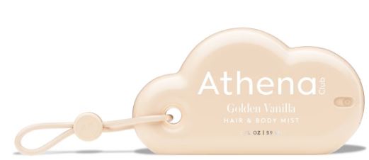 Athena Club Mini Women's Hair & Body Mist - Golden Vanilla