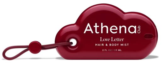 Athena Club Mini Women's Hair & Body Mist - Love Letter