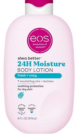 eos Shea Better 24H Moisture Body Lotion - Fresh & Cozy