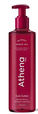 Athena Club Glossy Shave Oil - Love Letter