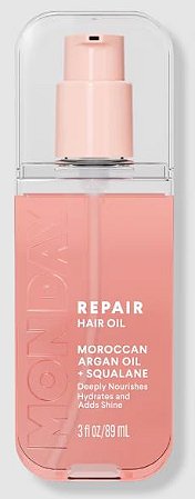 MONDAY HAIRCARE REPAIR Hair Oil with Moroccan Argan Oil & Squalane