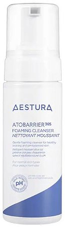 AESTURA ATOBARRIER365 Gentle pH-Balancing Foaming Cleanser for Hydrating Sensitive Skin