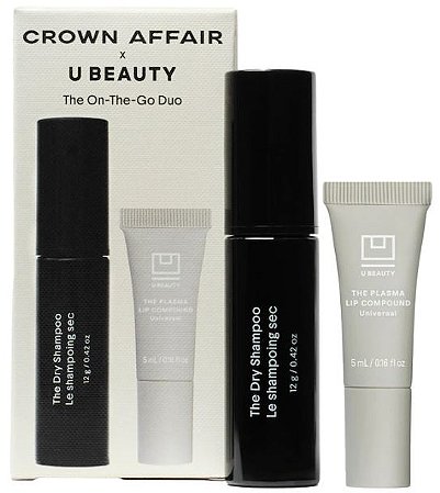 Crown Affair Crown Affair x U Beauty Mini Dry Shampoo & Plasma Lip Compound Set