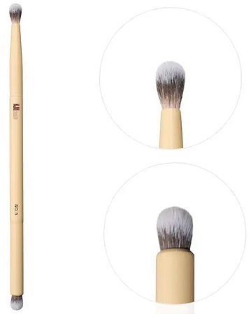 KJH.brand by Katie Jane Hughes No. 5 Dual-Ended Precision Brush for Lips & Eyes