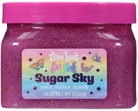Lisa Frank x Tree Hut Sugar Sky Body Scrub, Exfoliating Sugar Scrub