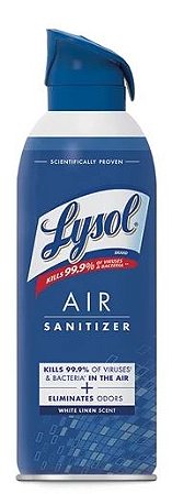 Lysol Air Sanitizer Spray for Air Sanitization and Bacterial Odor Elimination