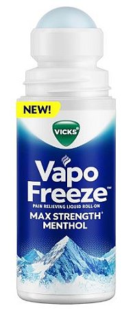 Vicks VapoFreeze Menthol Camphor Pain Relief Roll