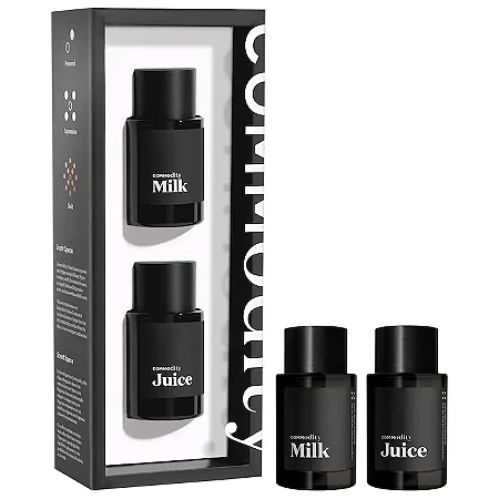 Commodity Mini Juice & Milk Expressive Eau de Parfum Fragrance Duo Set