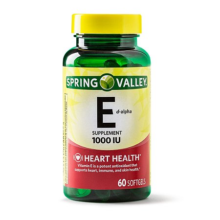 Spring Valley Vitamin E D-Alpha 1000 IU/670mg