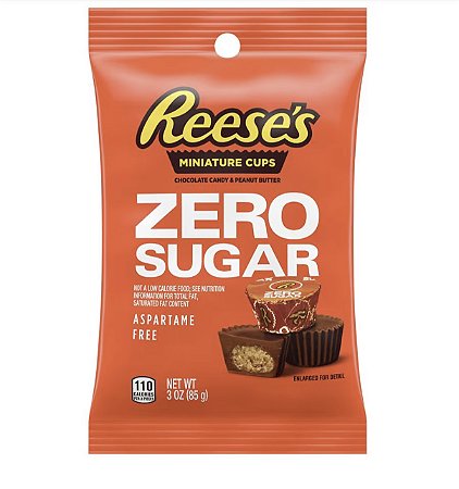 Reese's Milk Chocolate Peanut Butter Cups Sugar-Free Miniatures