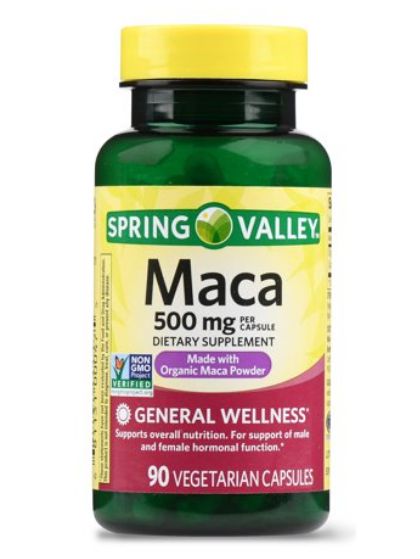 Spring Valley Maca Capsules 500mg