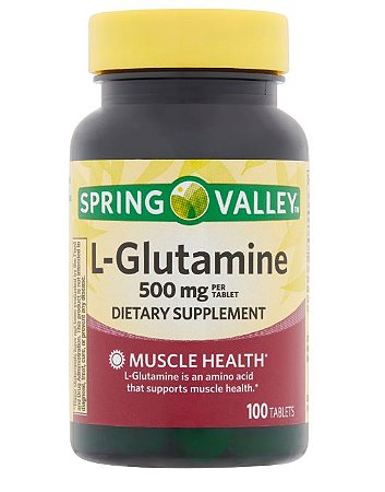 Spring Valley L-Glutamine Tablets 500mg