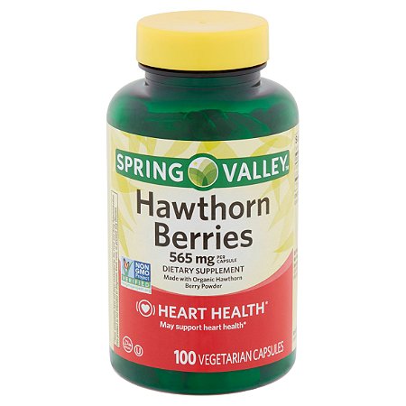 Spring Valley Hawthorn Berries Vegetarian Capsules 565 mg