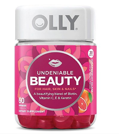 Olly Undeniable Beauty Gummies Grapefruit Glam