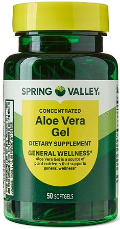 Spring Valley Aloe Vera Gel Dietary Supplement for Digestive Health