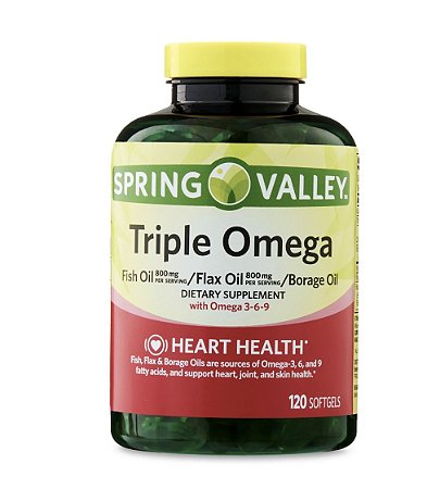 Spring Valley Fish Flax & Borage Oil