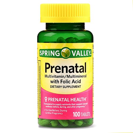 Spring Valley Prenatal with Folic Acid