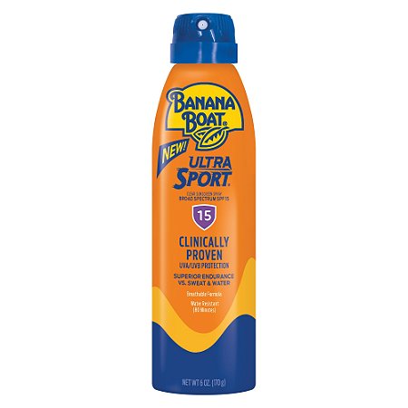 Banana Boat Ultra Sport Clear Sunscreen Spray SPF 15