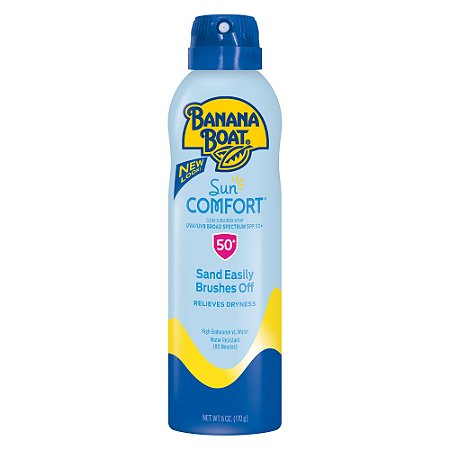 Banana Boat SunComfort Clear Sunscreen Spray SPF 50+
