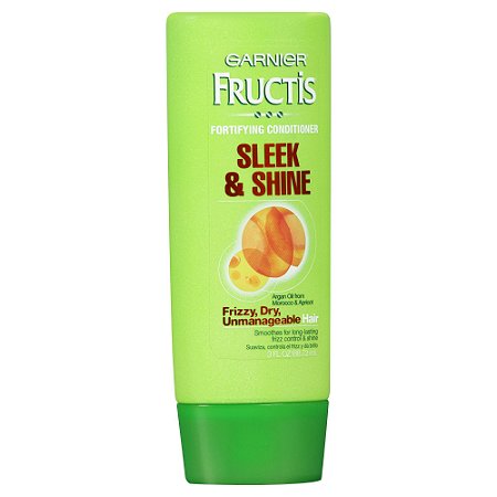 Garnier Fructis Sleek & Shine Conditioner, Frizzy, Dry, Unmanageable Hair