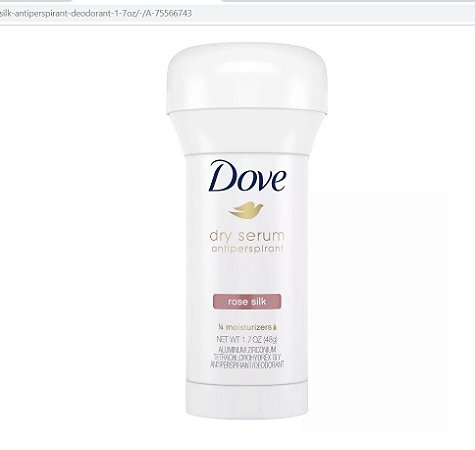 Dove Dry Serum Rose Silk Antiperspirant & Deodorant