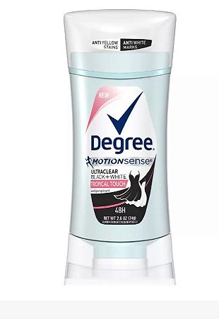 Degree for Women Ultra Clear Black + White Tropical Touch Antiperspirant Deodorant Stick