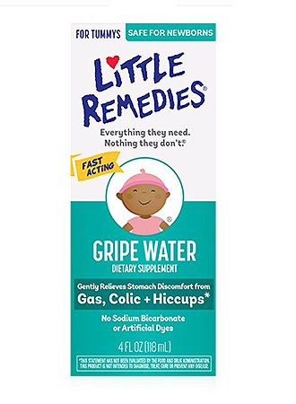 Little Remedies Gripe Water, Safe for Newborns